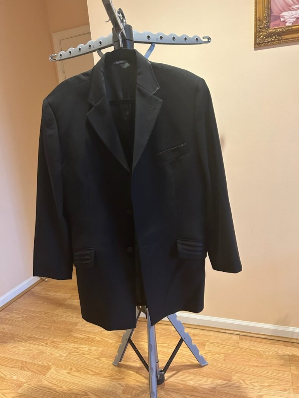 Byblos, men tuxedo jacket, M size, black color.